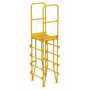 Vestil 5 Step 8" Vrt. Crossover Ladder