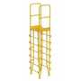 Vestil 7 Step 8" Vrt. Crossover Ladder