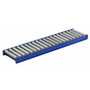 Vestil Steel Conveyor 3" Roller Center 18 In. x 120 In. 1400 Lb. Capacity Blue