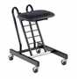 Vestil CPRO-100 9-18" Ergonomic Worker Chair