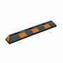 Vestil Rubber Car Stop 31-1/2 In. x 5-3/4 In. x 4 In, Black