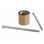 Vestil 2Pk. Car Stop Asphalt Hardware Kit