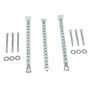 Vestil 3 Hole Car Stop Anchor Kit