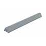 Vestil Recycled Plastic Car Stop 48 In. x 6 In. x 4 In, Gray