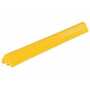 Vestil Recycled Plastic Car Stop 48 In. x 6 In. x 4 In. Yellow