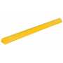 Vestil Recycled Plastic Car Stop 72 In. x 6 In. x 4 In. Yellow