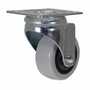 Vestil CST-B28-3X1PP-S Poly Swivel Caster 3x1 176lb Lt Gy