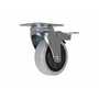 Vestil CST-B28-4X1PP-SWTB Poly Swivel Total Brake 4x1 264lb