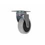Vestil CST-B28-4X1PP-S Poly Swivel Caster 4x1 264lb Lt Gy
