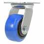 Vestil CST-BB-4X2ER-S Rubber Swivel Caster 4x2 .55K Blue