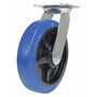 Vestil CST-BB-8X2ER-S Rubber Swivel Caster 8x2 .77K Blue