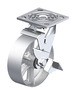 Vestil Cst-Bl-4X2Ci-Swb Blickle Caster 4X2 Ci Swvl W/Brake