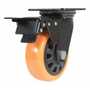 Vestil CST-BN-5X2PUP-SWTB Poly Swivel Total Brake 5x2 726lb