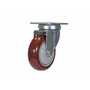 Vestil CST-C22-4X1PUP-S Poly Swivel Caster 4x1 .2K Maroon