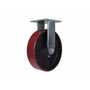 Vestil CST-C44-8X2PU-R Poly Rigid Caster 8x2 1250lb Maroon