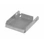 Vestil Steel Caster Pad 4 In. x 4-1/2 In. Top Plate, Gray
