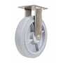 Vestil CST-E-SS-8X2TPR-R Rubber Rigid Caster 8x2 675lb Gray