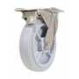Vestil CST-E-SS-8X2TPR-SWTB Rubber Swivel Total Brake 8x2 675lb