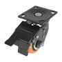Vestil CST-E6-4X2PUP-SWTB Poly Swivel Total Brake 4x2 551lb