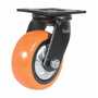 Vestil CST-E6-5X2PUP-S Poly Swivel Caster 5x2 639lb Orange