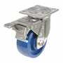 Vestil CST-F-SS-5X2SP-SWTB Poly Swivel Total Brake 5x2 1K Blue