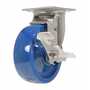 Vestil CST-F-SS-6X2SP-SWB Poly Swivel With Brake 6x2 1.2K Bl