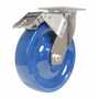 Vestil CST-F-SS-8X2SP-SWTB Poly Swivel Total Brake 8x2 1.4K Bl