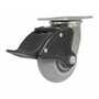 Vestil CST-F34-5X2DK-SWTB1 Rubber Swivel Total Brake 5x2 .5K