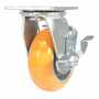 Vestil CST-F34-5X2SI-SWB Poly Swivel With Brake 5x2 1.2K BS