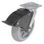 Vestil CST-F34-8X2DK-SWTB1 Rubber Swivel Total Brake 8x2 675lb