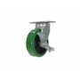 Vestil CST-F40-6X2DT-SWB Poly Swivel W/Brake and Hub 6x2 .9K