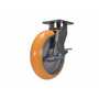 Vestil CST-FC47-8X2SI-SWB Poly Swivel With Brake 8x2 2K BS