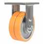 Vestil CST-FXE-5X2DSI-R Poly Dual Rigid Caster 5x2 1.2K Org