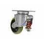Vestil CST-G80-6X2PU-S Poly Swivel Caster 6x2 550lb Yellow