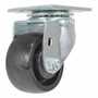 Vestil CST-HLD-4X2GFN-S Nylon Swivel Caster 4x2 1.2K Black