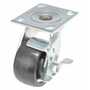 Vestil CST-HLD2-4X2GFN-SWB Nylon Swivel W/Brake 4x2 1250lb Bk