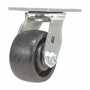 Vestil CST-HLD2-4X2GFN-S Nylon Swivel Caster 4x2 1250lb Bk