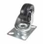 Vestil CST-HR-3X1.25-S Rubber Swivel Caster 3x1.25 Black