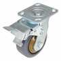 Vestil CST-KSM-5X2MR-SWTB Rubber Swivel Total Brake 5x2 661lb