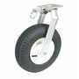 Vestil CST-PN-12X3.5-S-4L Pneumatic Swivel 4-Posi 12x3.5 Bk