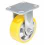 Vestil CST-PY-5X2PUA-R Poly Rigid Caster 5x2 595lb Yellow