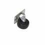 Vestil Rubber Swivel Caster 2 In. x 1 In. Width 125 Lb. Cap, Black