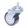 Vestil CST-VE-3X1.25PP-STS Poly Swivel Caster, 3" x 1-1/4", 300LB Cap