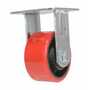 Vestil CST-VE-4X2PU-R Poly Rigid Caster 4x2 792lb Red