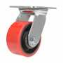 Vestil CST-VE-4X2PU-S Poly Swivel Caster 4x2 792lb Red