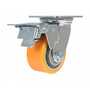 Vestil CST-VE-4X2PUA-SWTB Poly Swivel Total Brake 4x2 660lb