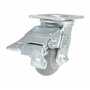 Vestil CST-VE-4X2TPR-SWTB Rubber Swivel Total Brake 4x2 485lb