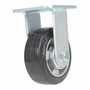 Vestil CST-VE-5X2MRA-R Rubber Rigid Caster 5x2 661lb Bk