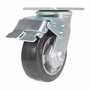 Vestil CST-VE-5X2MRA-SWTB Rubber Swivel Total Brake 5x2 661lb