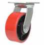 Vestil CST-VE-5X2PU-S Poly Swivel Caster 5x2 990lb Red